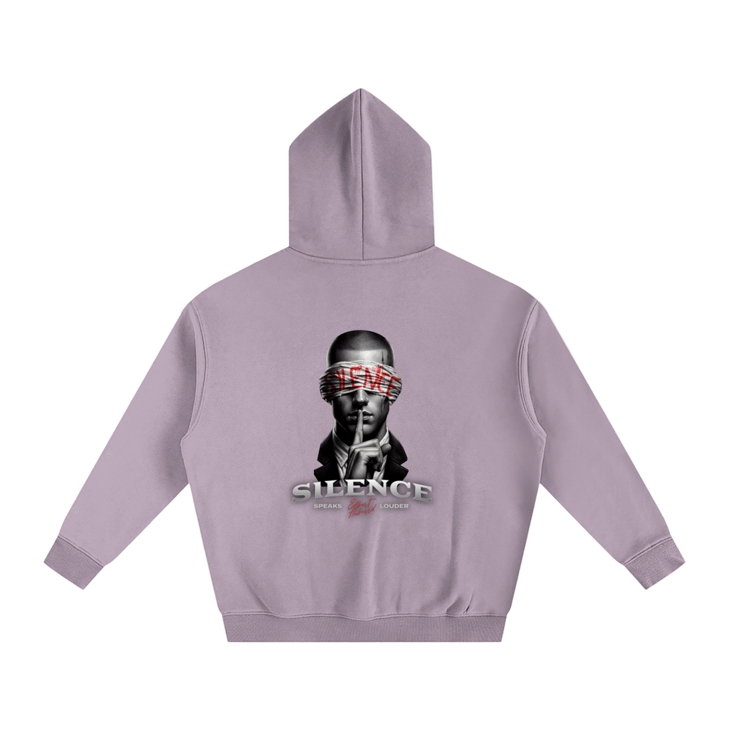 Silence Speaks Louder Fleeced Hoodie